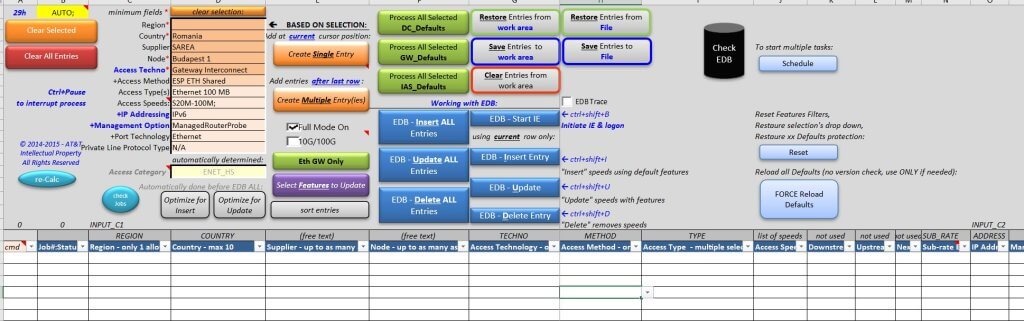 Extrait Excel